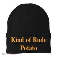Sweet Potato And Kind Of Rude Potato Matching Beanie thumb 0