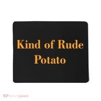 Sweet Potato And Kind Of Rude Potato Matching Mousepad thumb 0