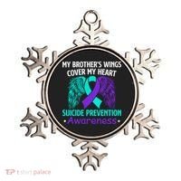 Suicide Prevention Awareness My Brother's Cover My Heart Ornament thumb 0