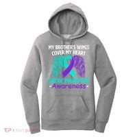 Suicide Prevention Awareness My Brother's Cover My Heart Women's Hoodie thumb 0