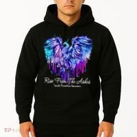 Suicide Prevention Awareness Rise From Phoenix The Ashes Hoodie thumb 2