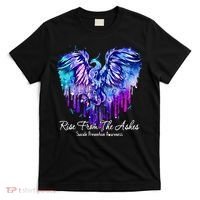 Suicide Prevention Awareness Rise From Phoenix The Ashes T-Shirt thumb 0