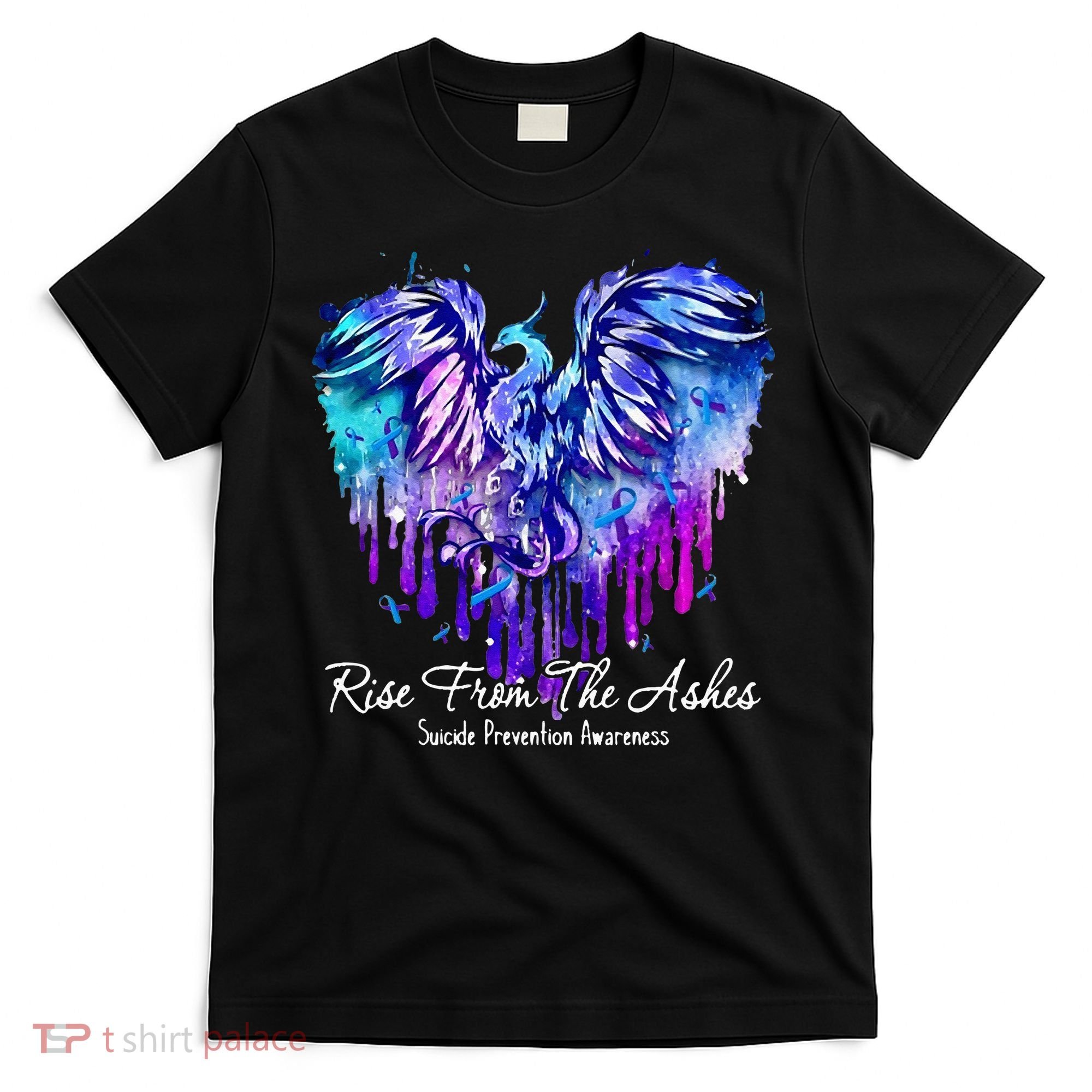 Suicide Prevention Awareness Rise From Phoenix The Ashes T-Shirt