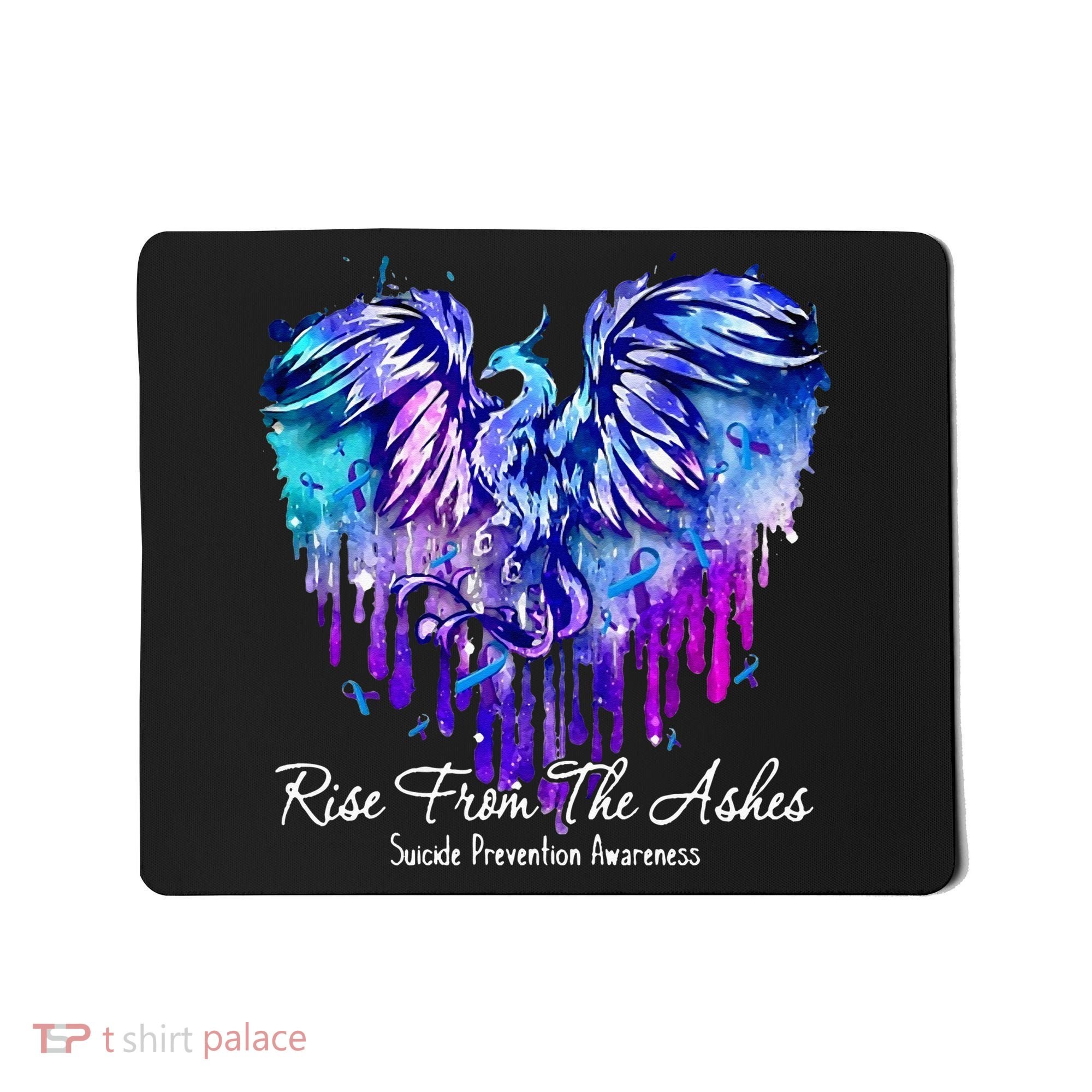 Suicide Prevention Awareness Rise From Phoenix The Ashes Mousepad