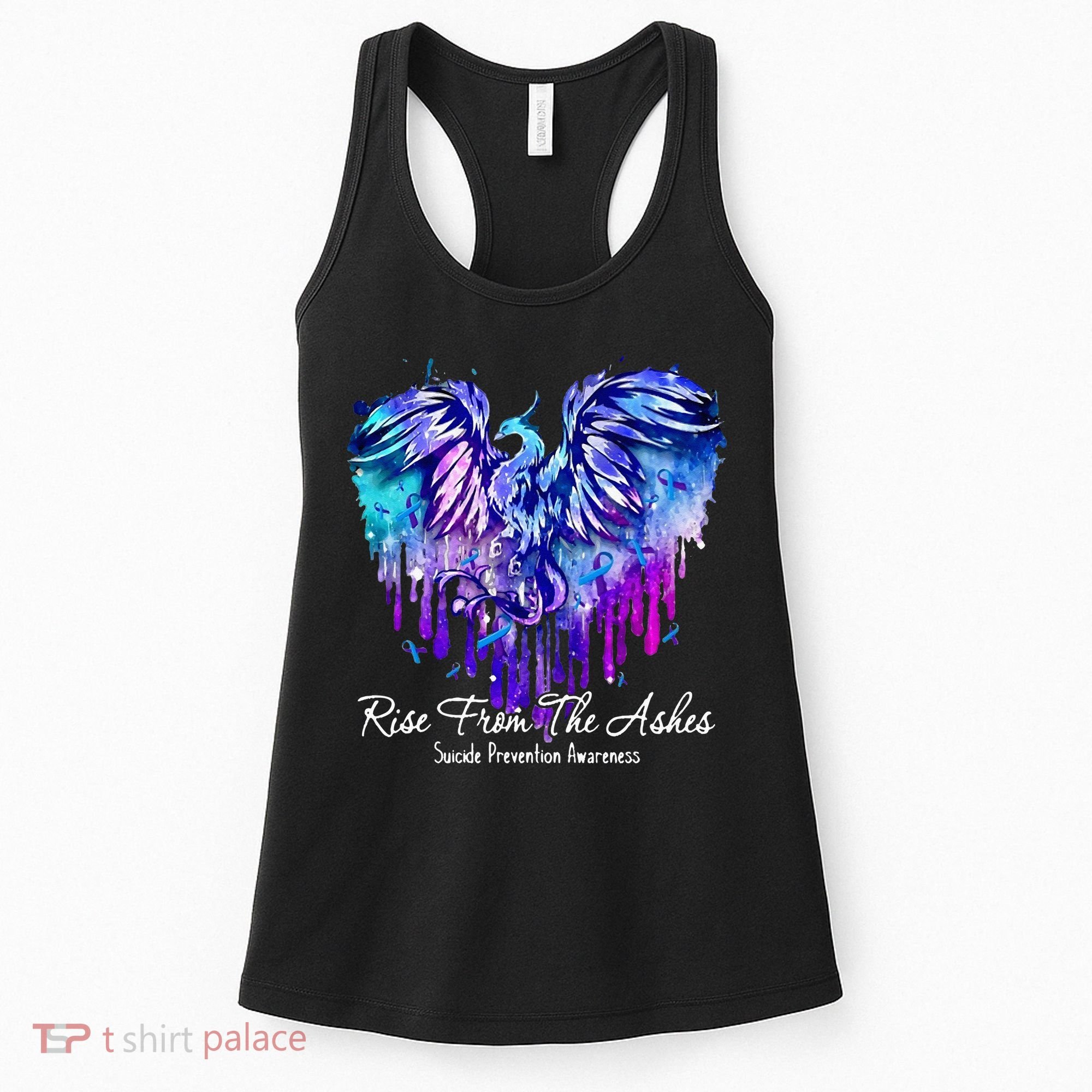 Suicide Prevention Awareness Rise From Phoenix The Ashes Women's Tank Top