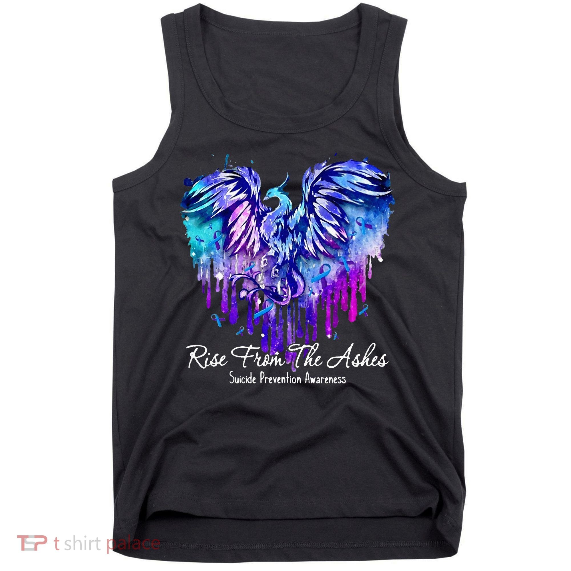 Suicide Prevention Awareness Rise From Phoenix The Ashes Tank Top