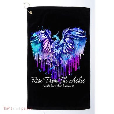 Suicide Prevention Awareness Rise From Phoenix The Ashes Golf Towel