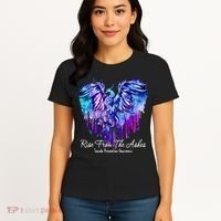 Suicide Prevention Awareness Rise From Phoenix The Ashes Women's T-Shirt thumb 4
