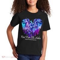 Suicide Prevention Awareness Rise From Phoenix The Ashes Kids T-Shirt thumb 2