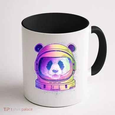 Space Astro Panda Coffee Mug back