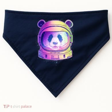 Space Astro Panda USA-Made Doggie Bandana
