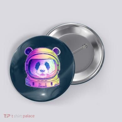 Space Astro Panda Button