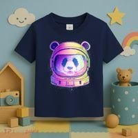 Space Astro Panda Toddler T-Shirt thumb 3