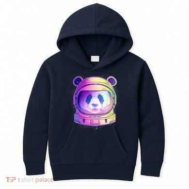 Space Astro Panda Kids Hoodie