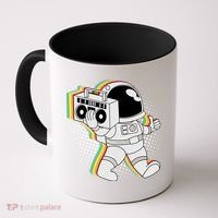 Space Astronaut Boombox Coffee Mug thumb 0
