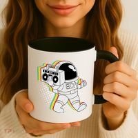 Space Astronaut Boombox Coffee Mug thumb 3