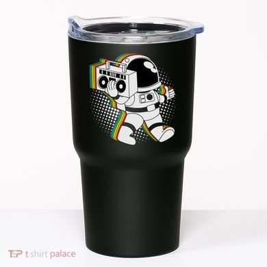 Space Astronaut Boombox Tumbler