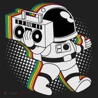 Space Astronaut Boombox Tumbler thumb 3