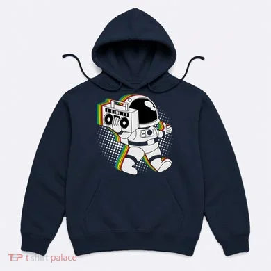 Space Astronaut Boombox Hoodie