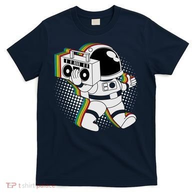 Space Astronaut Boombox T-Shirt
