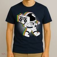 Space Astronaut Boombox T-Shirt thumb 3