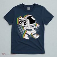 Space Astronaut Boombox T-Shirt thumb 5