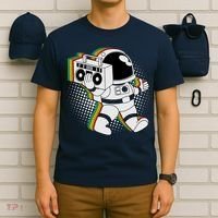 Space Astronaut Boombox T-Shirt thumb 6