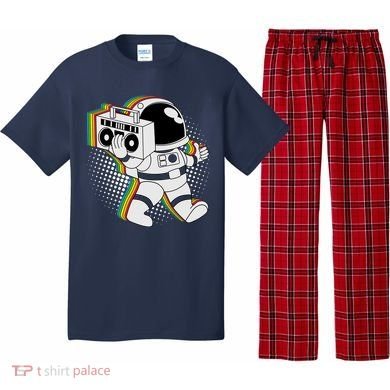 Space Astronaut Boombox Pajama Set