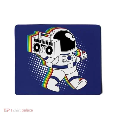 Space Astronaut Boombox Mousepad