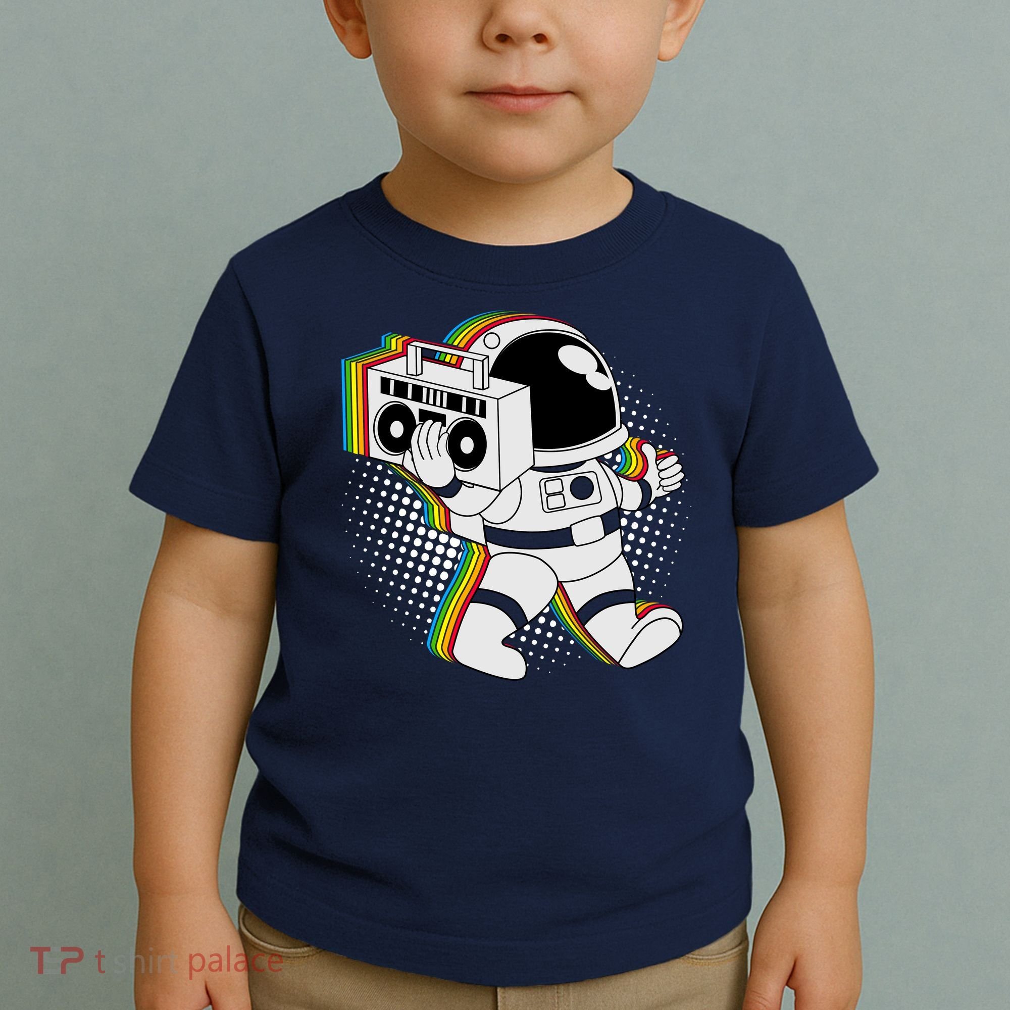 Space Astronaut Boombox Toddler T-Shirt