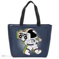 Space Astronaut Boombox Tote Bag thumb 0