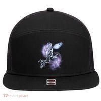Space Astronaut Dunk Nebula Jam 7 Panel Mesh Trucker Snapback Hat thumb 0