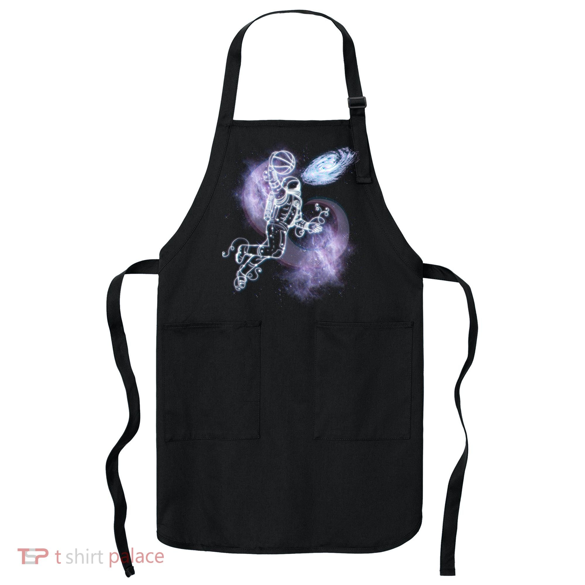 Space Astronaut Dunk Nebula Jam Apron