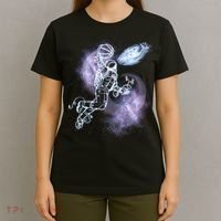 Space Astronaut Dunk Nebula Jam T-Shirt thumb 4