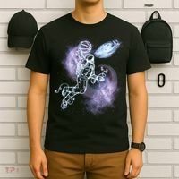 Space Astronaut Dunk Nebula Jam T-Shirt thumb 6