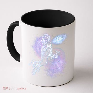 Space Astronaut Dunk Nebula Jam Coffee Mug