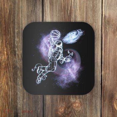 Space Astronaut Dunk Nebula Jam Coaster