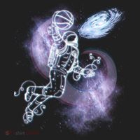 Space Astronaut Dunk Nebula Jam Tumbler thumb 3