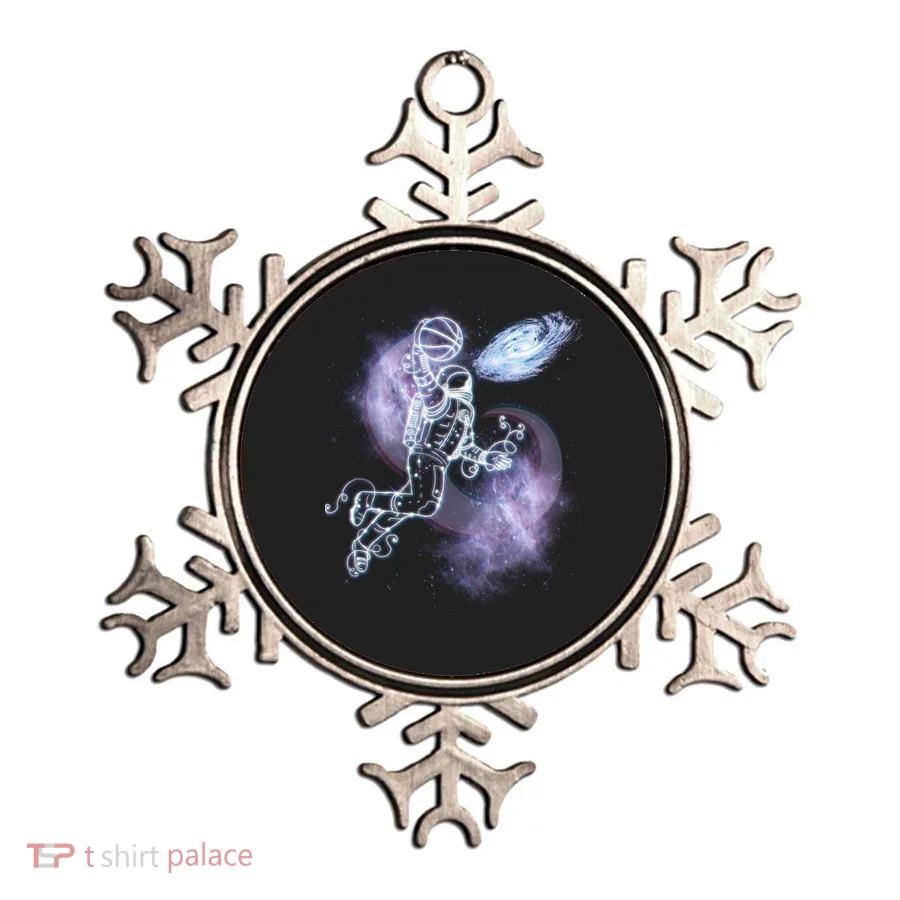 Space Astronaut Dunk Nebula Jam Ornament