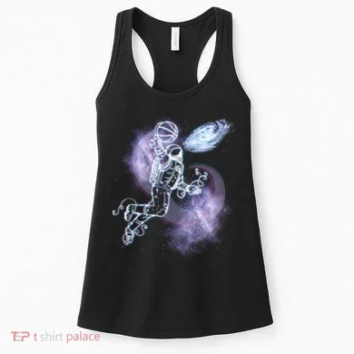 Space Astronaut Dunk Nebula Jam Women's Tank Top