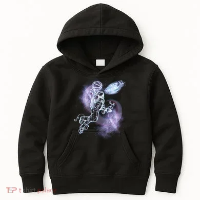 Space Astronaut Dunk Nebula Jam Kids Hoodie