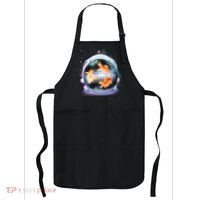 Space Astronaut Helmet Goldfish Apron thumb 0
