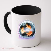 Space Astronaut Helmet Goldfish Coffee Mug thumb 0