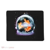 Space Astronaut Helmet Goldfish Mousepad thumb 0
