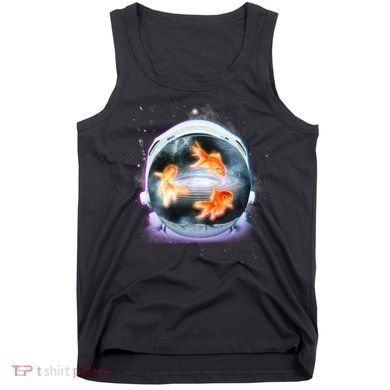 Space Astronaut Helmet Goldfish Tank Top