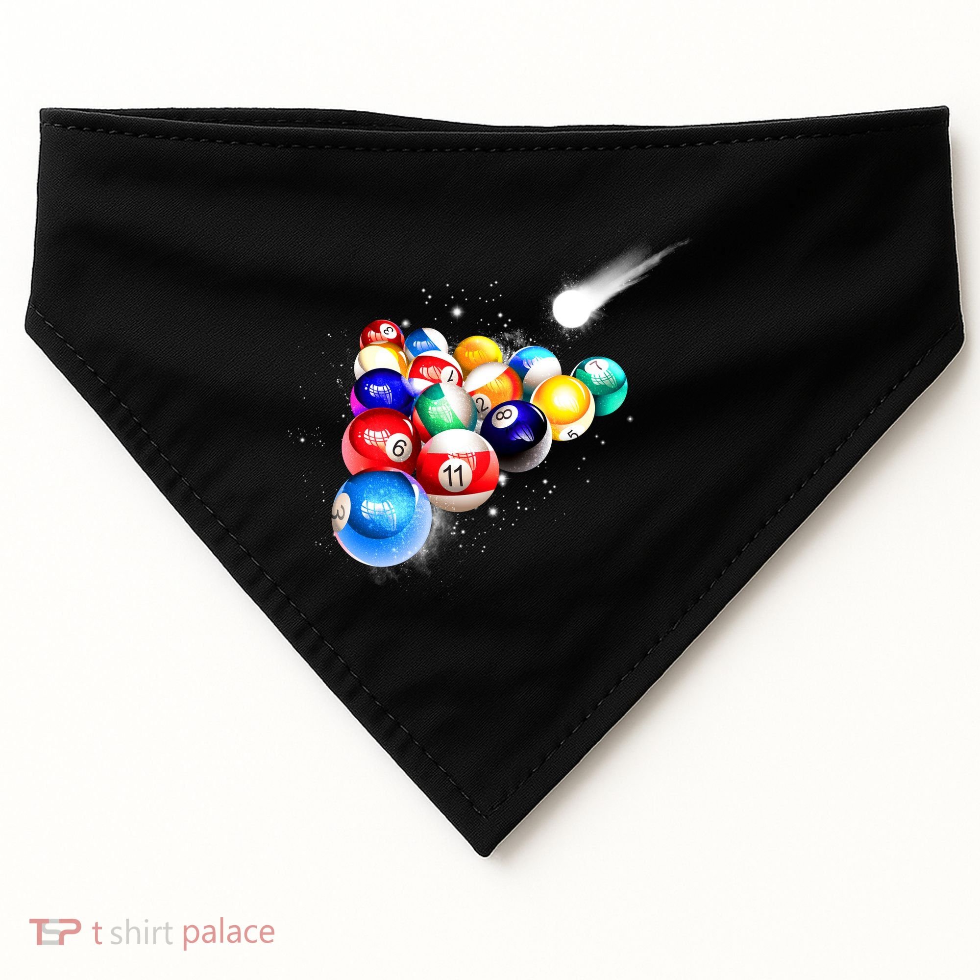Space Billiards USA-Made Doggie Bandana