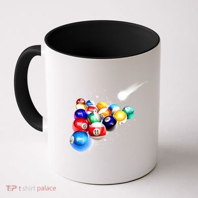Space Billiards Coffee Mug