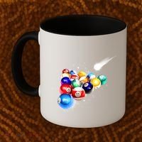 Space Billiards Coffee Mug thumb 2