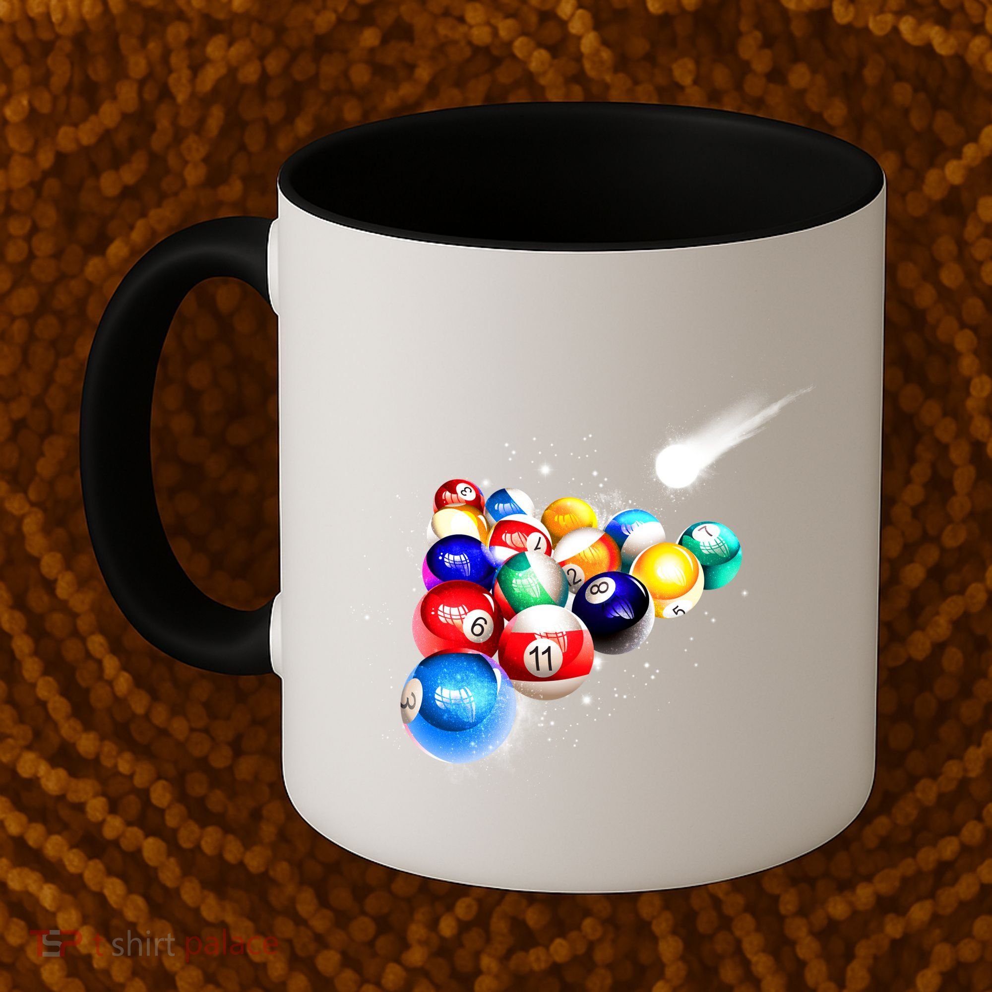 Space Billiards Coffee Mug