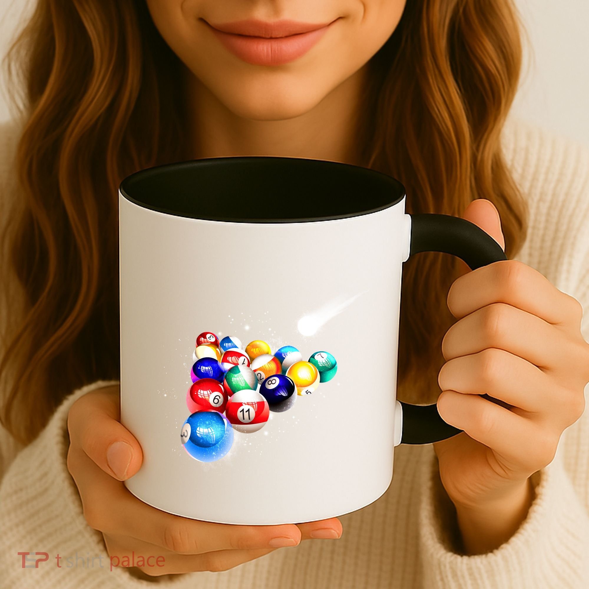 Space Billiards Coffee Mug